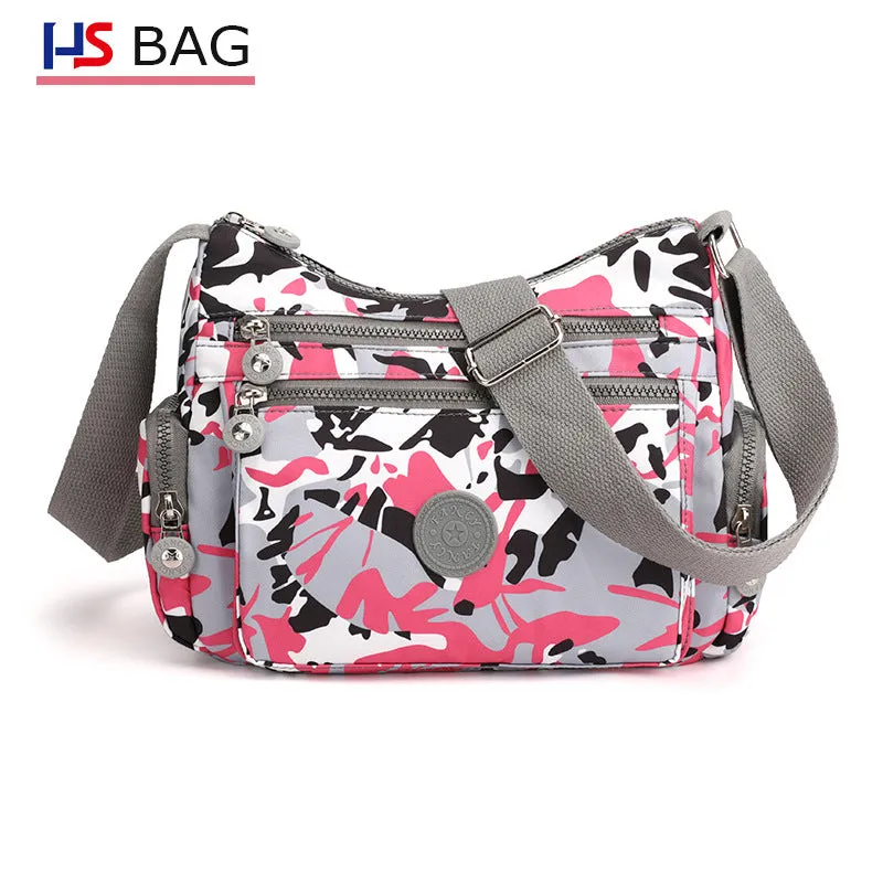 Women's Waterproof Nylon Leisure Dora Large Capacity Crossbody Bags