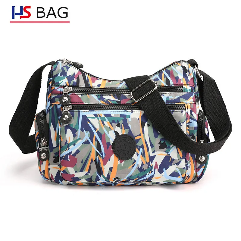 Women's Waterproof Nylon Leisure Dora Large Capacity Crossbody Bags