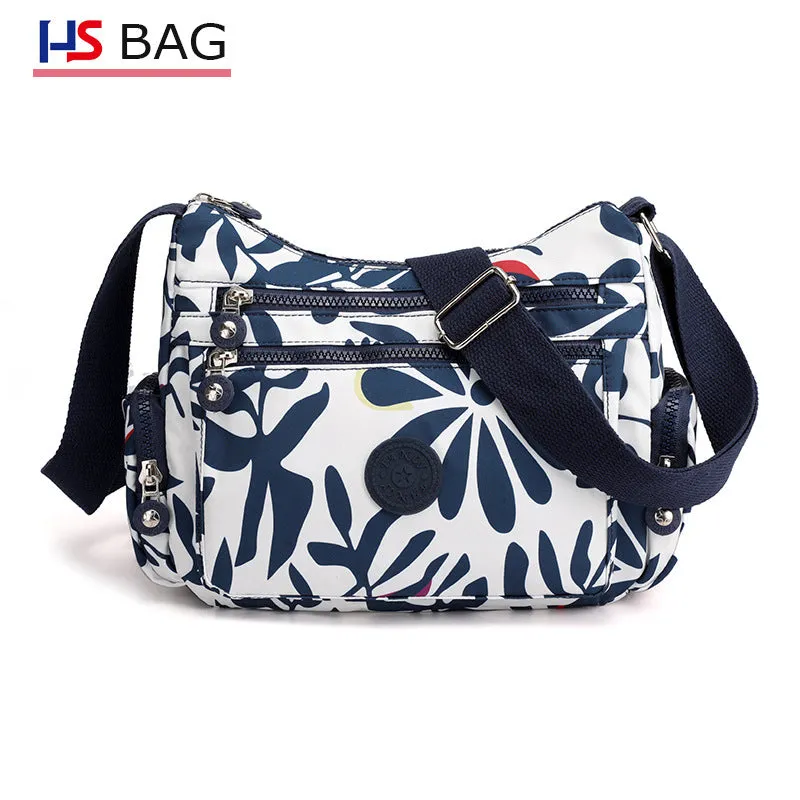 Women's Waterproof Nylon Leisure Dora Large Capacity Crossbody Bags
