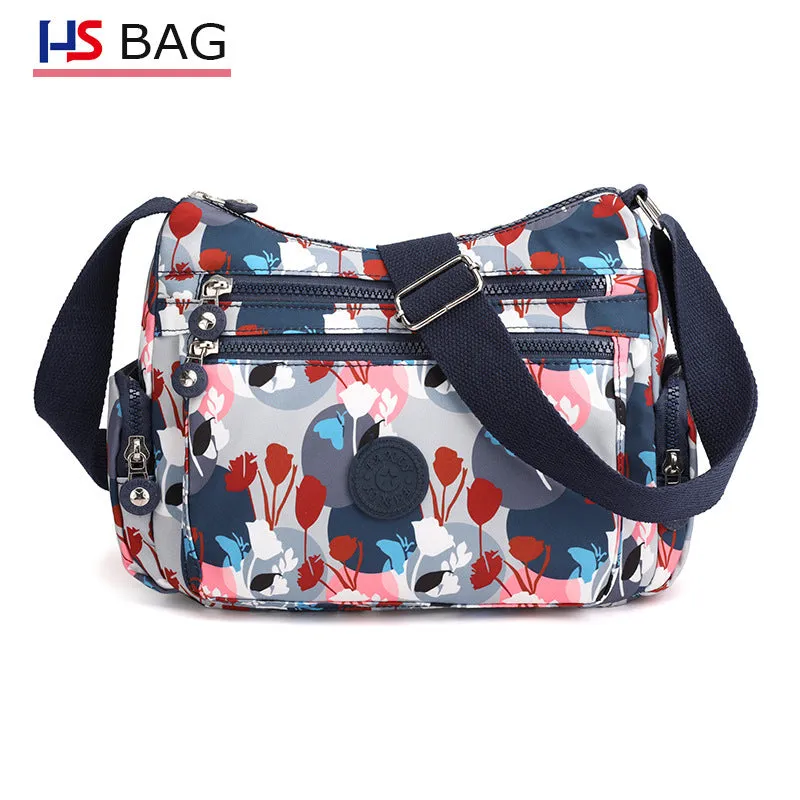 Women's Waterproof Nylon Leisure Dora Large Capacity Crossbody Bags