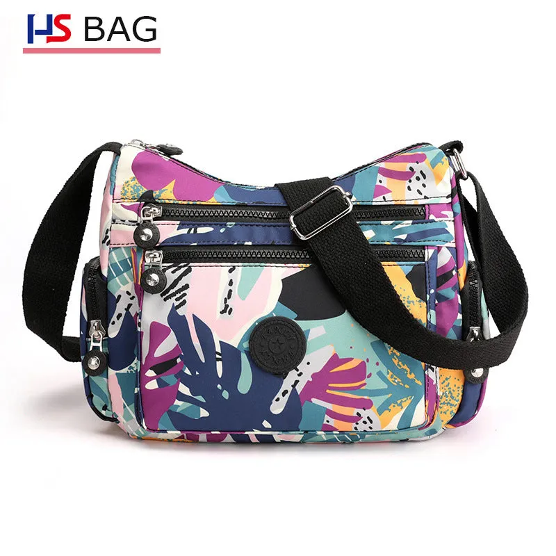 Women's Waterproof Nylon Leisure Dora Large Capacity Crossbody Bags