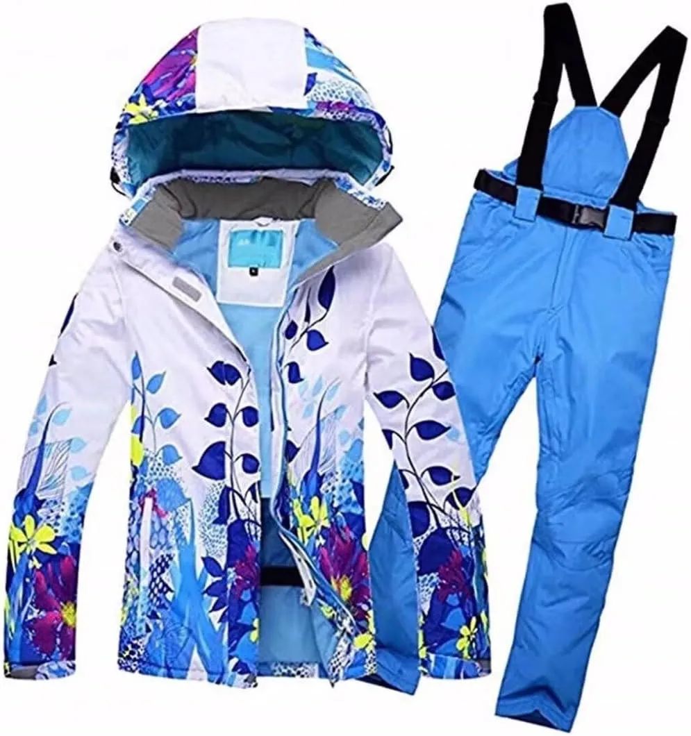 Women's Waterproof Ski Jacket Snowboard Mountain Coat Windproof Winter Warm Snow Rain Coat