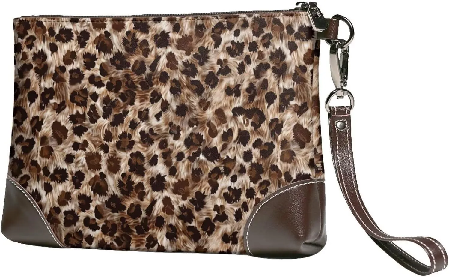 Women's Zip Around Purse Wallet Handbag PU Leather Clutch Wallets for Party