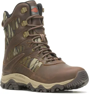 Work Merrell Men's Moab 2 Timber 8 Inch WP Toffee Oak 10 D(M) US