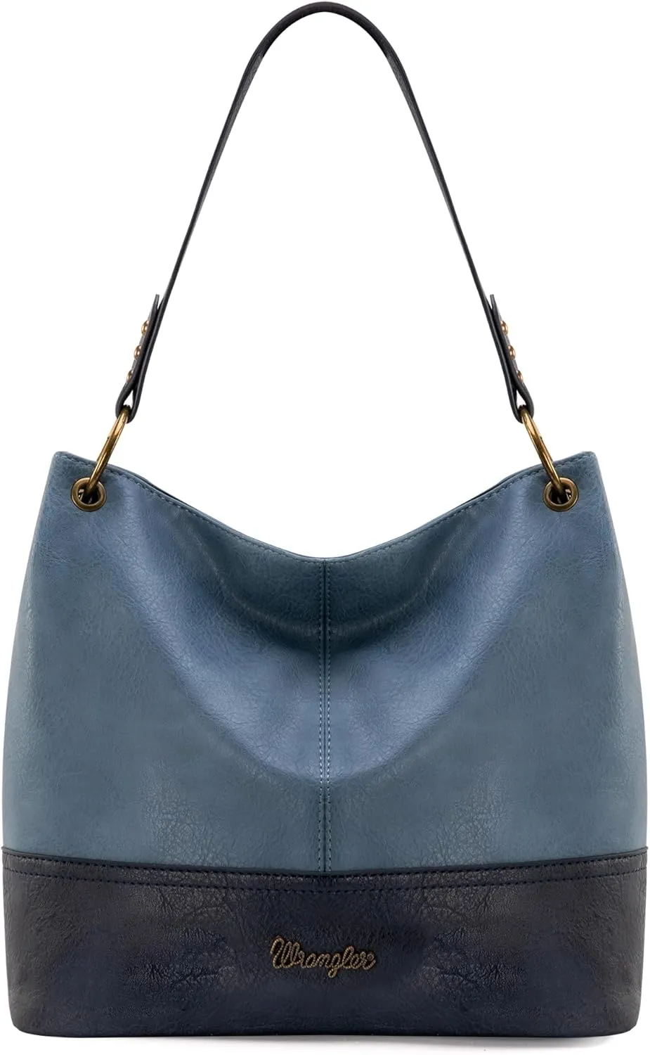 Wrangler Hobo Bags for Women Vegan Leather Top Handle Shoulder Purses and Handbags