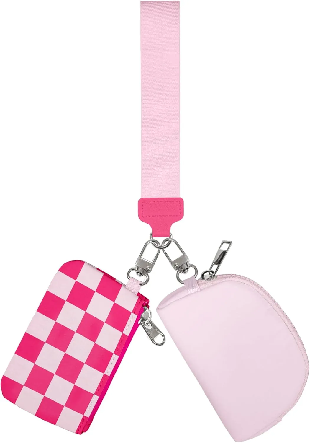 Wristlet Wallets for Women Ladies Teen Girls Female Credit Card Holder Wallets Cute Aesthetic Unique Modern Cardholder Purse Keychain Zipper