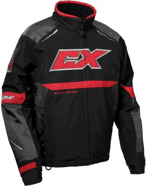 X Men's Blade G5 Jacket (Charcoal/Red/Black - 3X-Large)