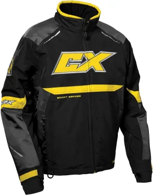 X Men's Blade G5 Jacket (Charcoal/Yellow/Black - Large)