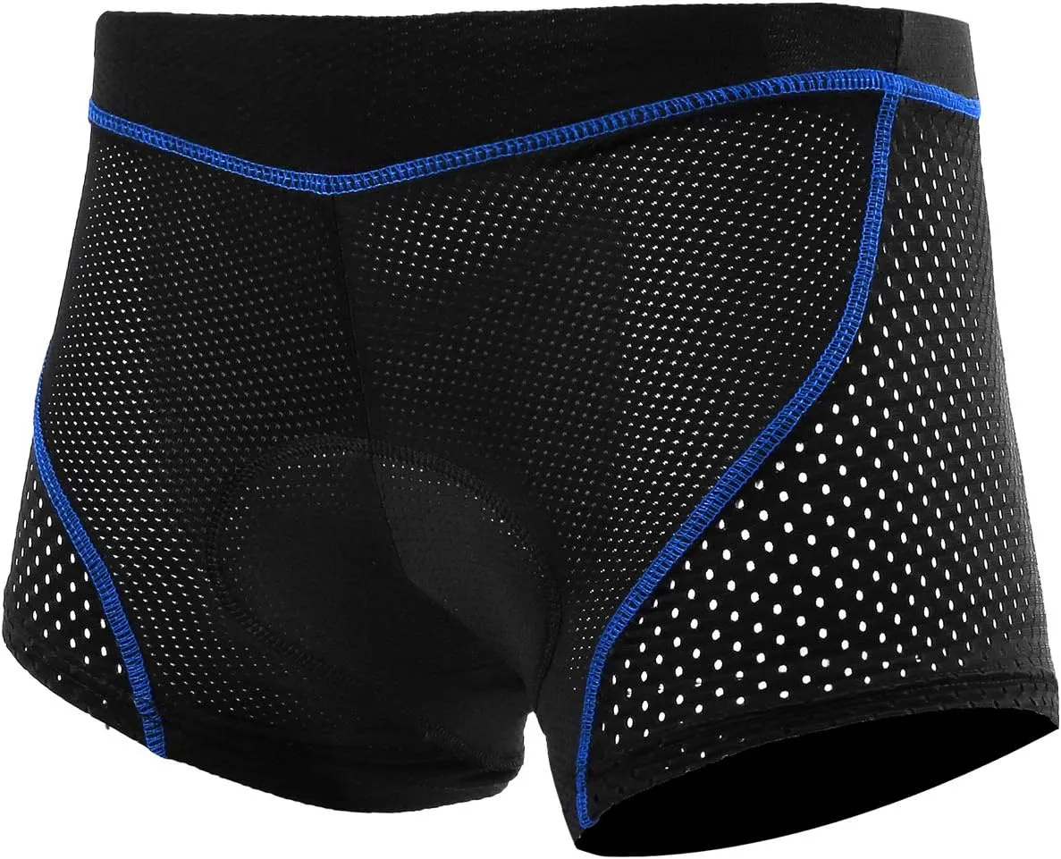 X-TIGER Men's Cycling Underwear Shorts 5D Padded Gel,MTB Biking Shorts Pants with Breathable,Adsorbent Design