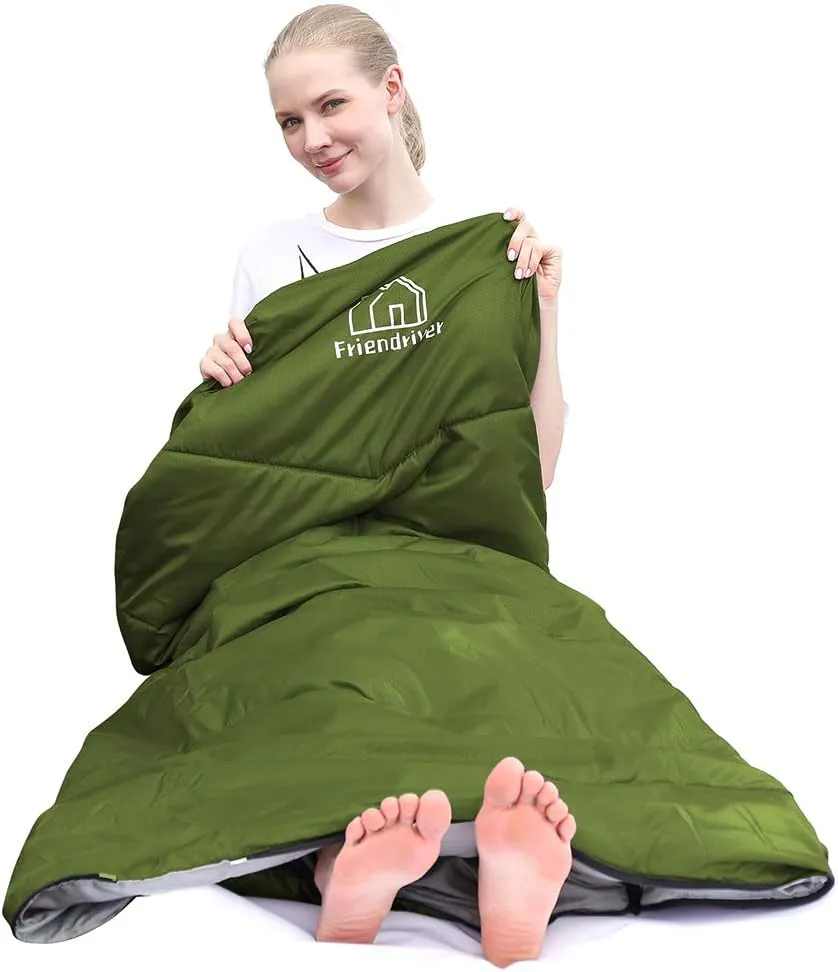 XL Size Upgraded Version of Camping Sleeping Bag 4 Seasons Warm and Cool, Lighter Weight, Adults and Children Can Use Waterproof Camping Bag, Travel and Outdoor Activities