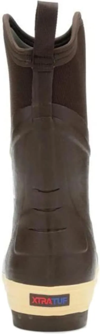 XTRATUF Elite Series 12" Neoprene Insulated Men’s Fishing Boots, Chocolate & Tan , 11 , (22612)