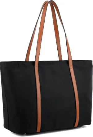 YALUXE Women's Nylon Tote Bags Large Capacity Shoulder Bags Work Handbags Purses