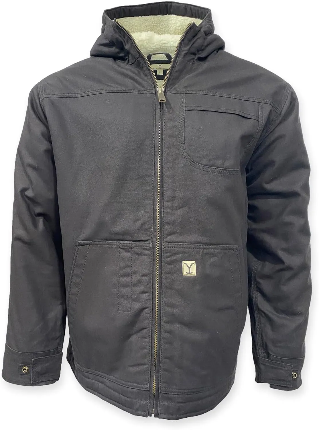 Yellowstone Canvas Duck Jacket w/Sherpa Lining