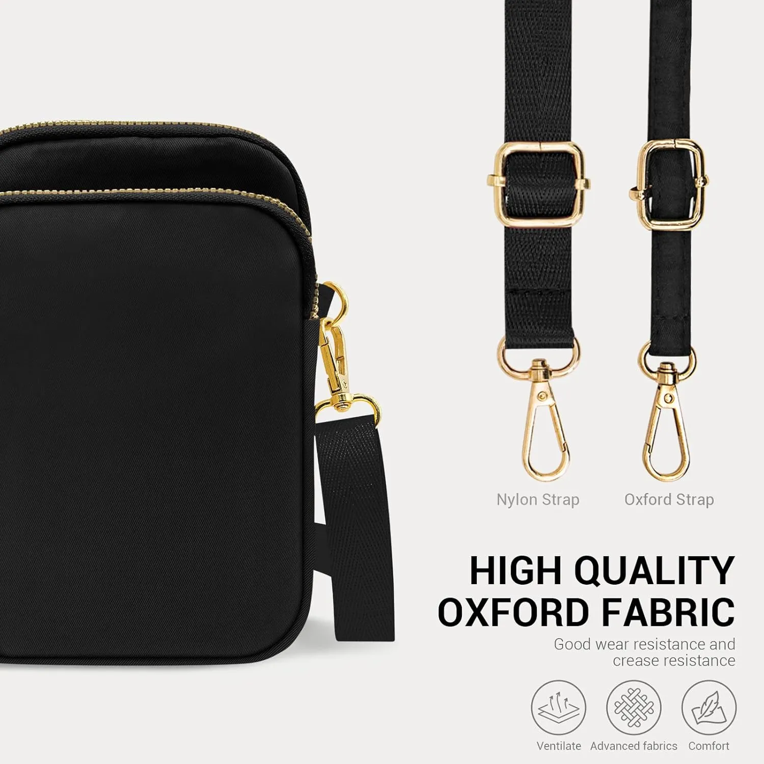 YINHEXI Small Crossbody Bags for Women, Mini Cell Phone Wallet Purse, Shoulder Bag for Women and Men