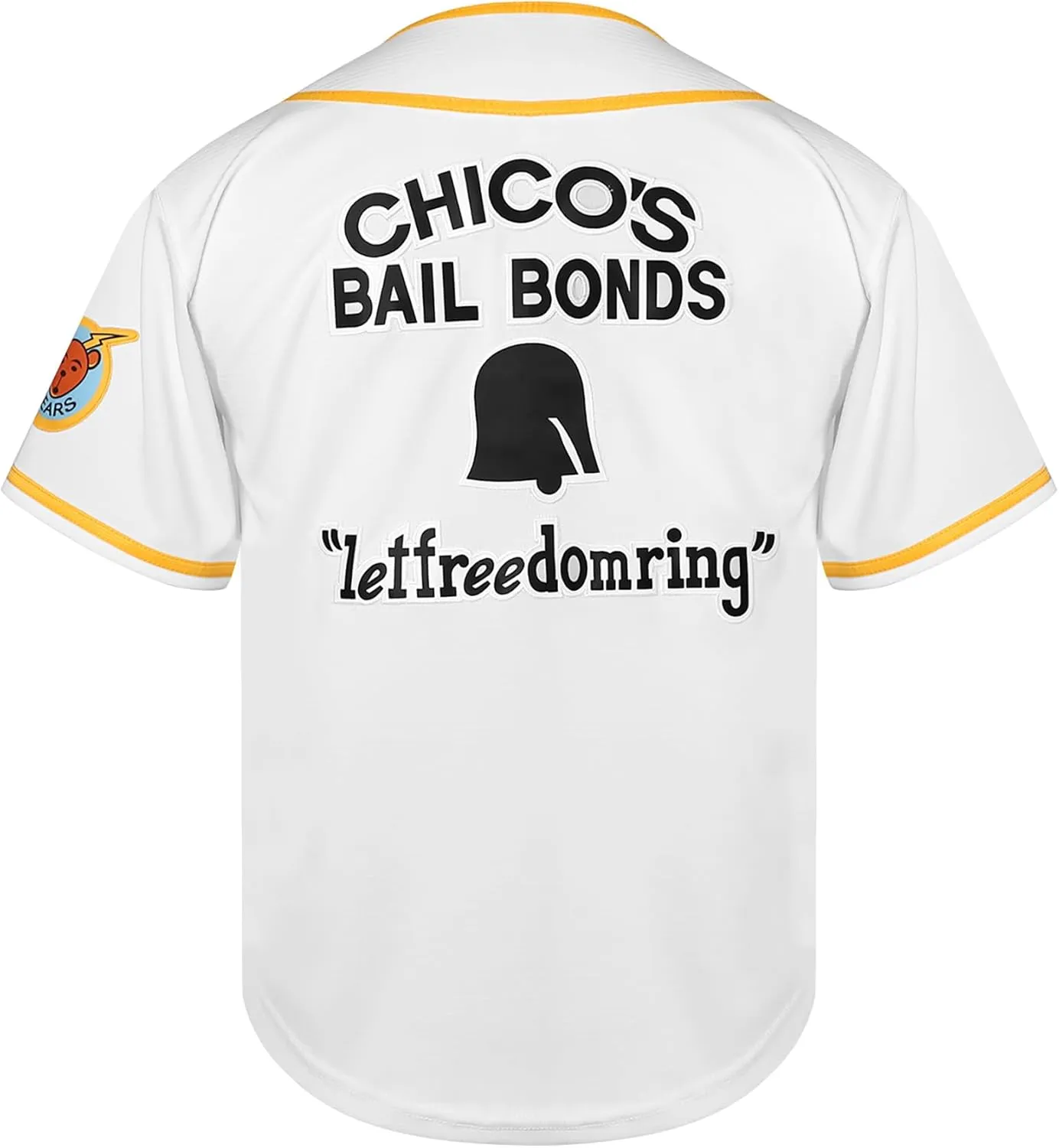 Youth Baseball Jerseys for Boys,Bad News Bears 3 Kelly Leak 1976 Chico's Bail Bonds Movie Jersey,Girl White Black S-XL
