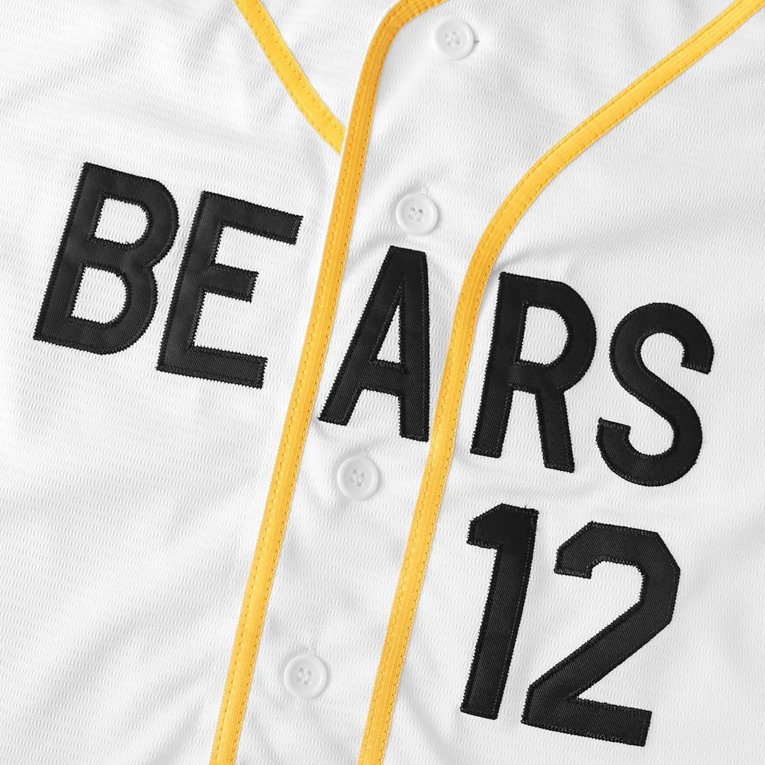 Youth Baseball Jerseys for Boys,Bad News Bears 3 Kelly Leak 1976 Chico's Bail Bonds Movie Jersey,Girl White Black S-XL