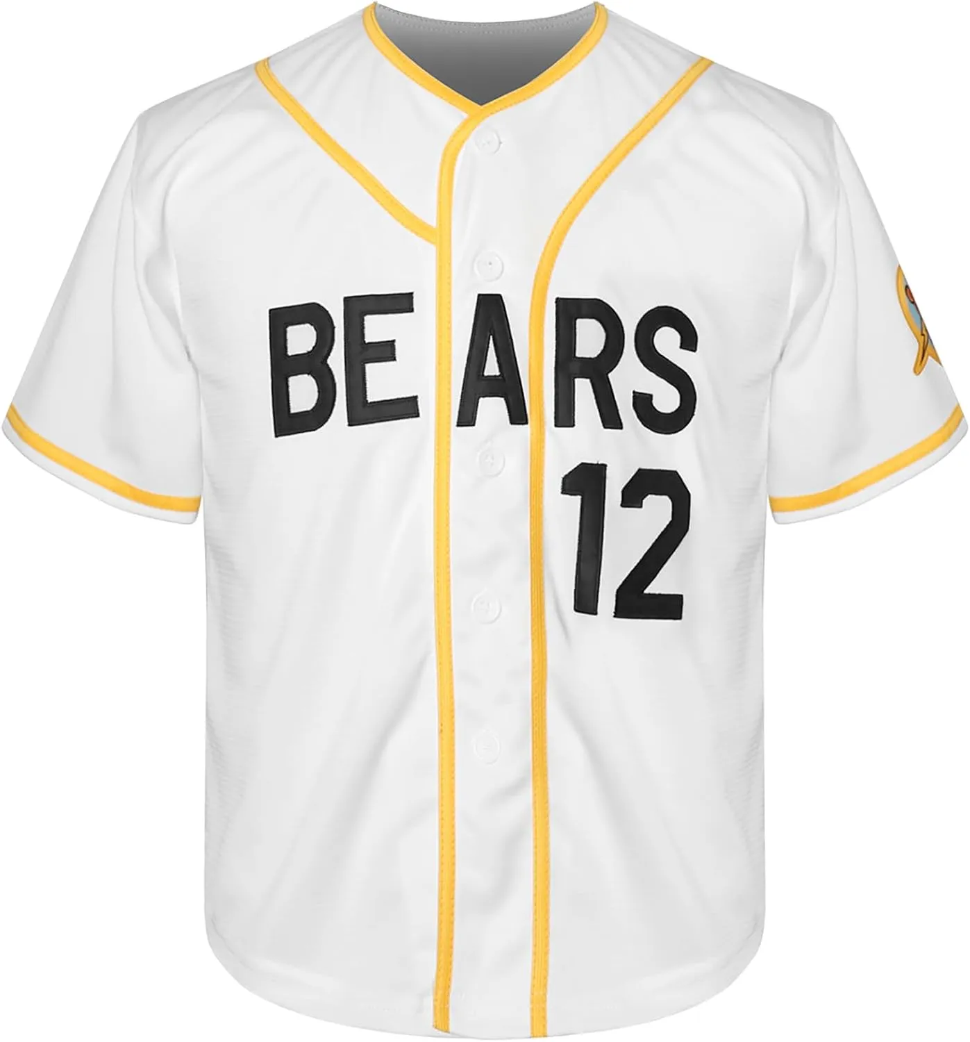 Youth Baseball Jerseys for Boys,Bad News Bears 3 Kelly Leak 1976 Chico's Bail Bonds Movie Jersey,Girl White Black S-XL