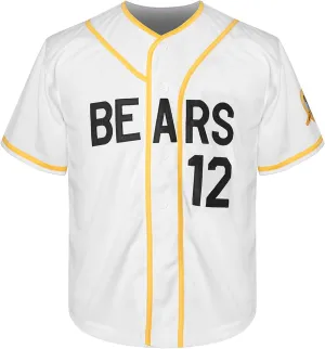 Youth Baseball Jerseys for Boys,Bad News Bears 3 Kelly Leak 1976 Chico's Bail Bonds Movie Jersey,Girl White Black S-XL