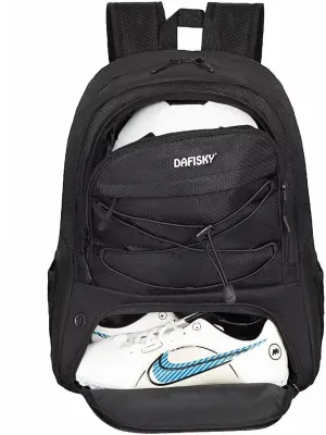 Youth Soccer Backpack - Soccer Bag with Shoes and Ball Compartment Sports Bag for Basketball Volleyball Football