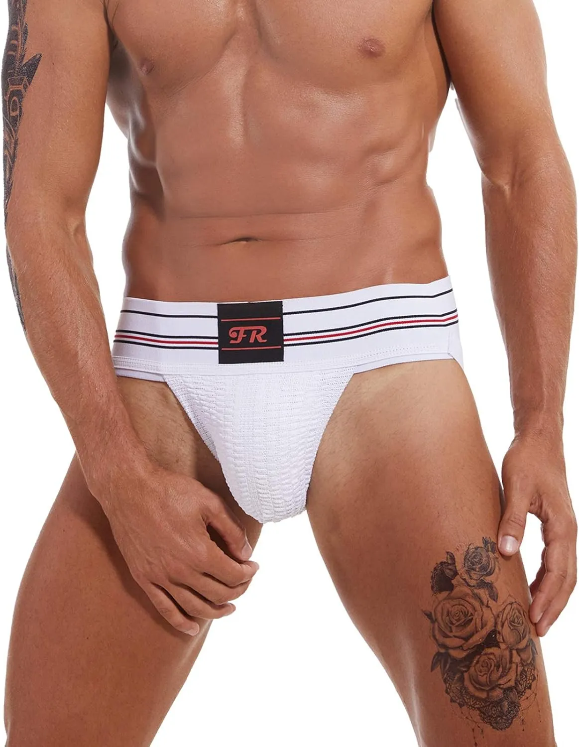 YUFEIDA Men's Athletic Supporters Performance Jockstrap Underwear Breathable Active Underpants
