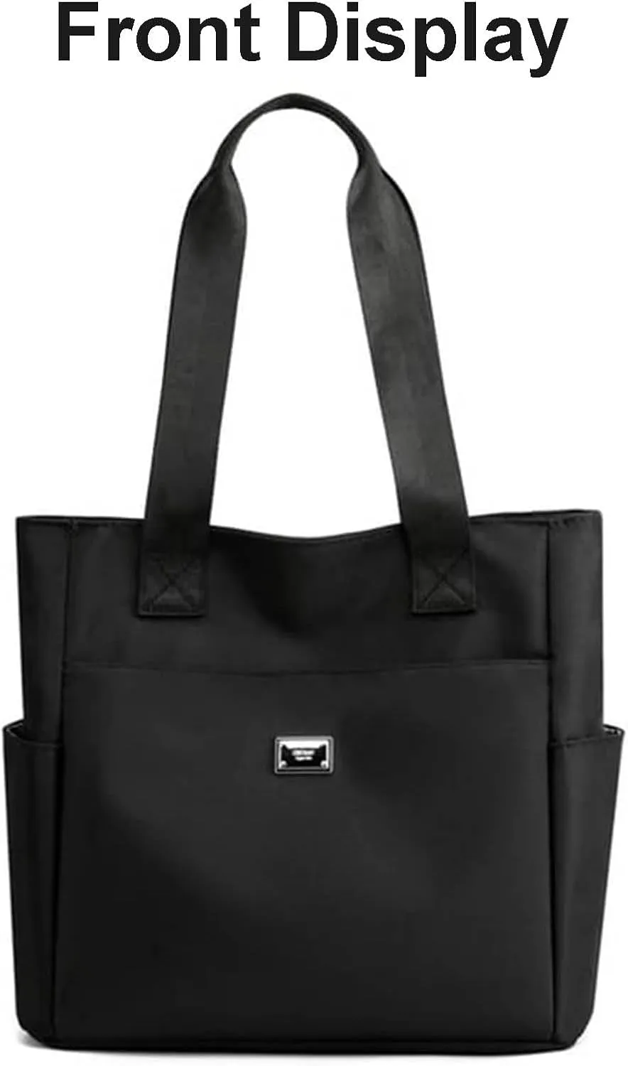 Zcjeaneviln Bag Waterproof Crossbody, Large Capacity Water Repellent Multi Pocket Nylon Shoulder Bag for Women