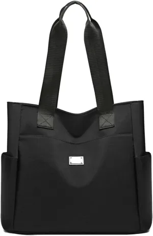 Zcjeaneviln Bag Waterproof, Large Capacity Water Repellent Multi Pocket Oxford Cloth Shoulder Bag, for Commuting, Travel