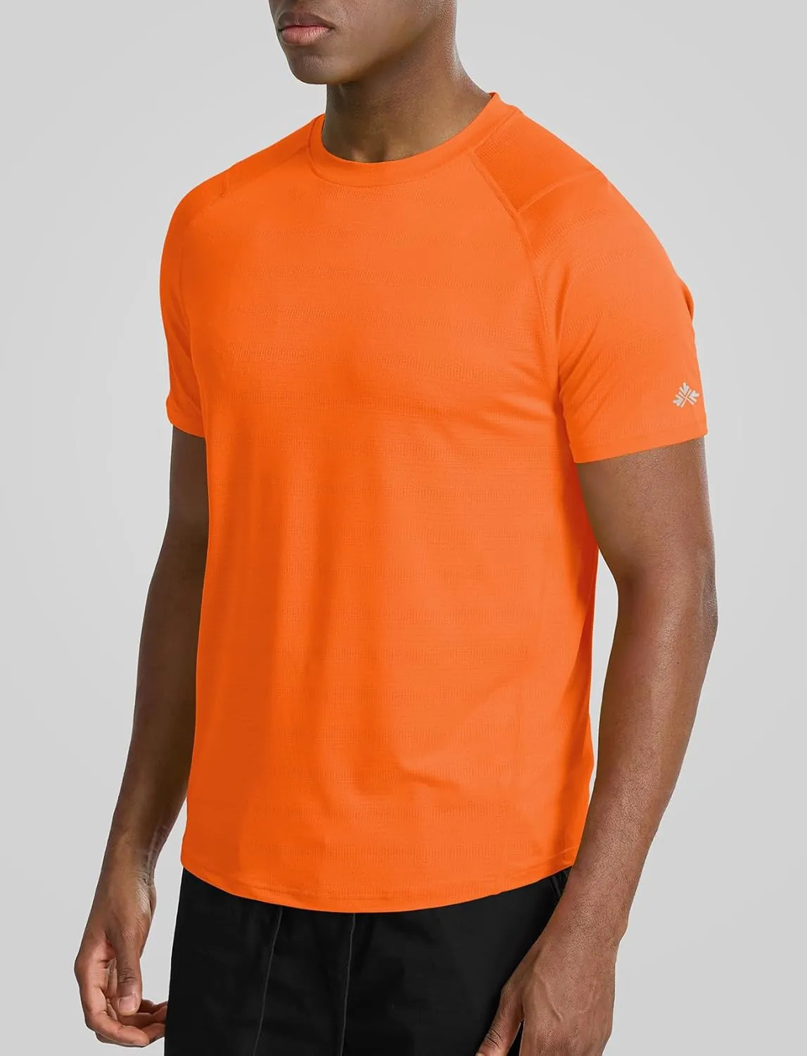 Zengjo Mens Workout Shirts Quick Dry Short Sleeve Athletic Running Gym T Shirt
