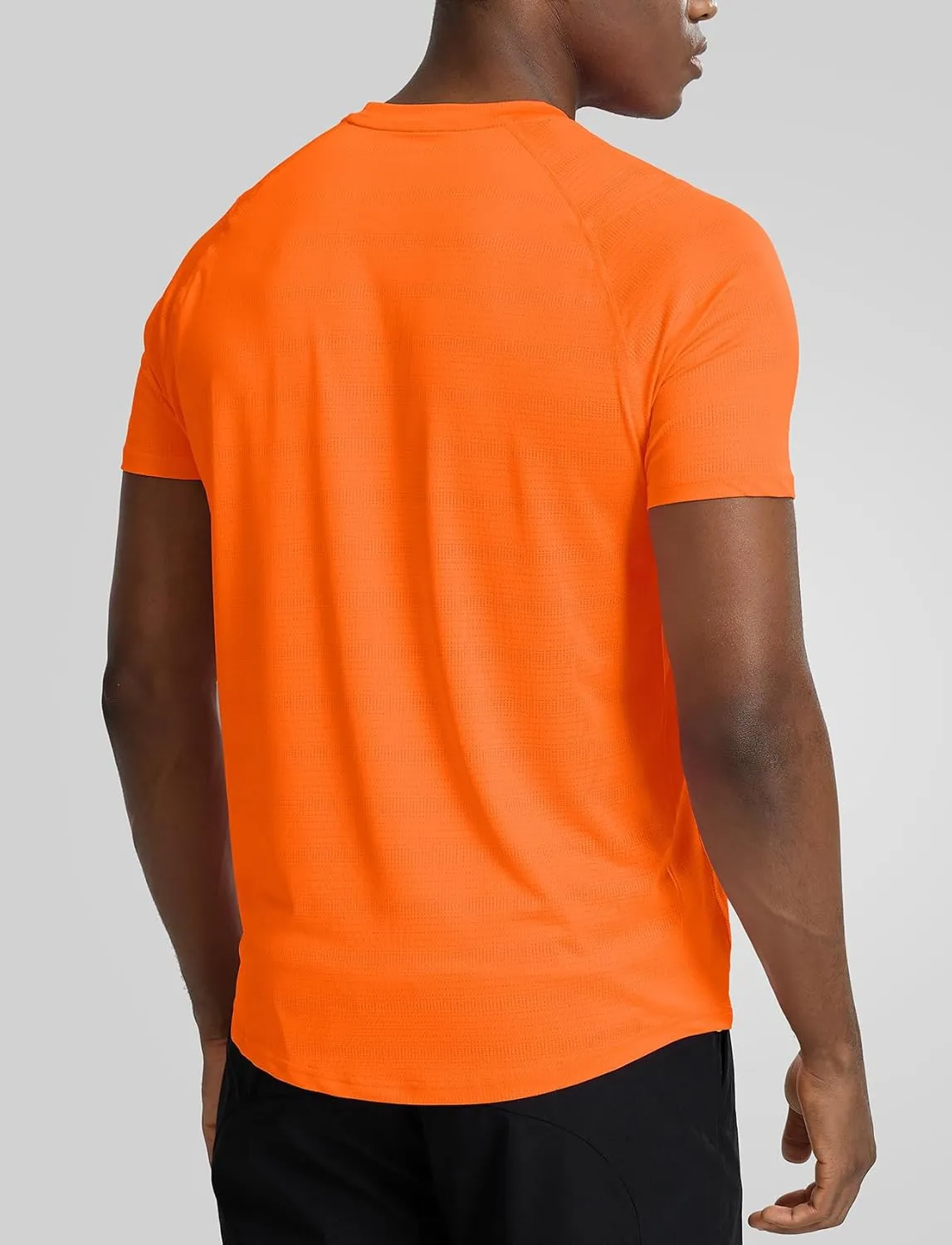 Zengjo Mens Workout Shirts Quick Dry Short Sleeve Athletic Running Gym T Shirt