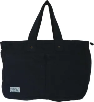 ZIP BOX Tote Bag Cotton100% Canvas Zipper Fastener japan Washable Outer Pocket Sholder hand Bag (VC-24)