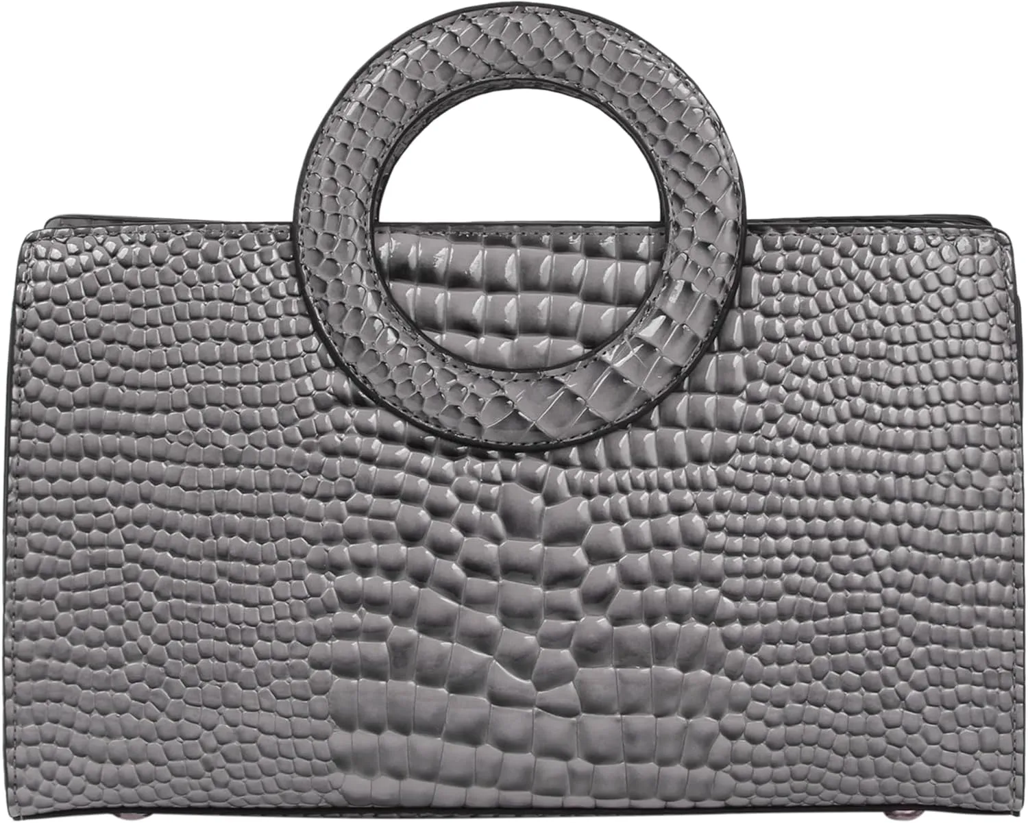 ZLMBAGUS Women Vintage Flap Tote Top Handle Satchel Handbags PU Leather Clutch Purse Shoulder Bag