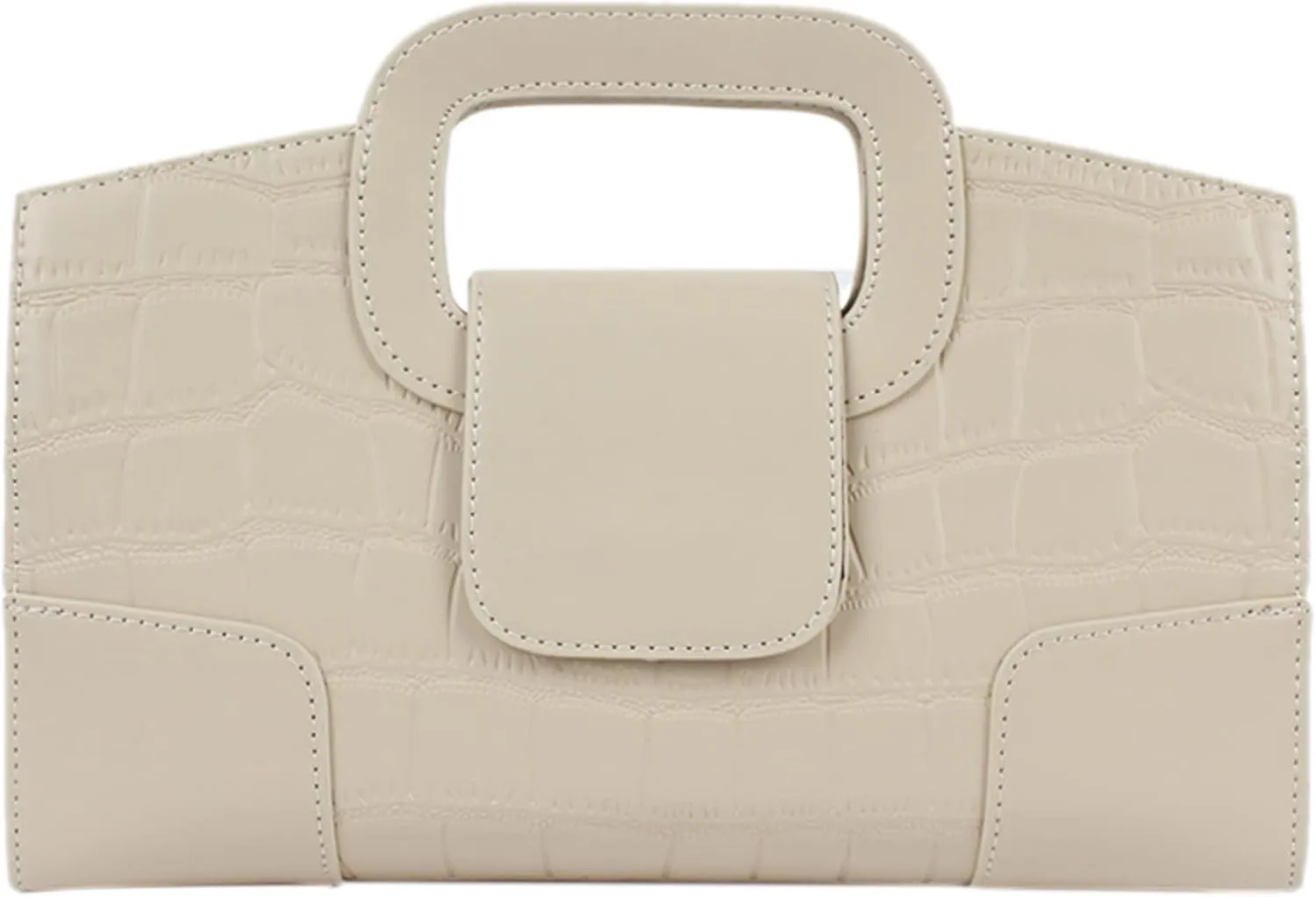 ZLMBAGUS Women Vintage Flap Tote Top Handle Satchel Handbags PU Leather Clutch Purse Shoulder Bag