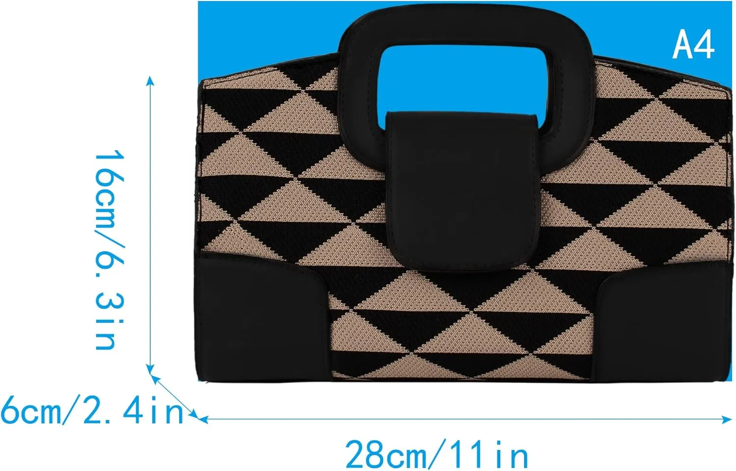 ZLMBAGUS Women Vintage Flap Tote Top Handle Satchel Handbags PU Leather Clutch Purse Shoulder Bag