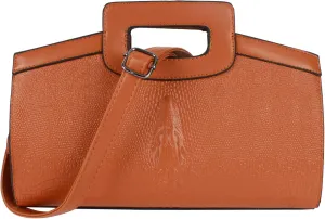 ZLMBAGUS Women Vintage Flap Tote Top Handle Satchel Handbags PU Leather Clutch Purse Shoulder Bag
