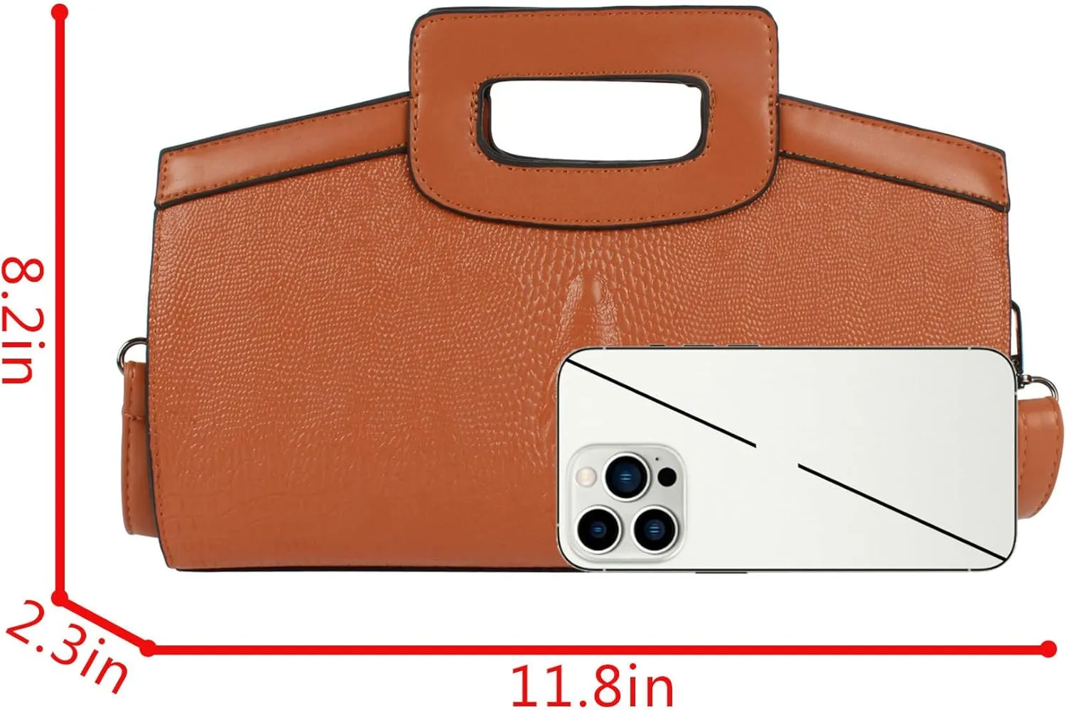 ZLMBAGUS Women Vintage Flap Tote Top Handle Satchel Handbags PU Leather Clutch Purse Shoulder Bag
