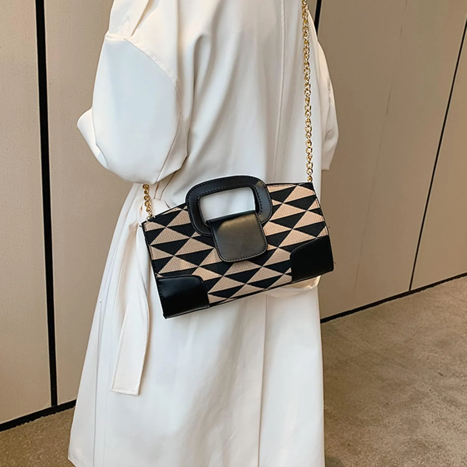 ZLMBAGUS Women Vintage Flap Tote Top Handle Satchel Handbags PU Leather Clutch Purse Shoulder Bag
